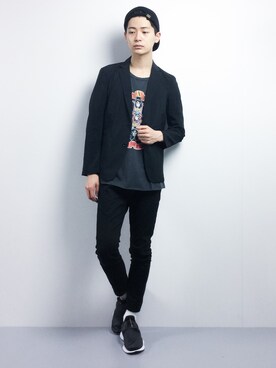 Yさん（メンズ・184cm）の冬コーディネート