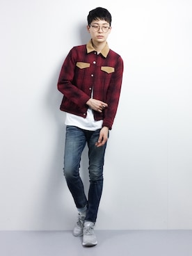 Yさん（メンズ・184cm）の冬コーディネート