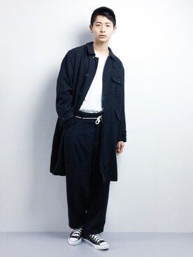 Yさん(メンズ・184cm)の冬コーディネート