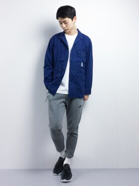 Yさん（メンズ・184cm）の冬コーディネート