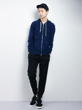 Yさん(メンズ・184cm)の冬コーディネート