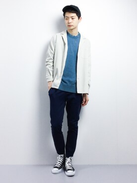 Yさん（メンズ・184cm）の冬コーディネート