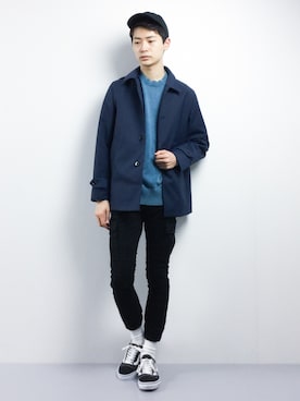 Yさん（メンズ・184cm）の冬コーディネート