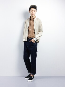 Yさん（メンズ・184cm）の春コーディネート