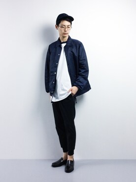 「SHIPS（シップス）のChampion(チャンピオン): SHIPS AUTHENTIC PRODUCTS 別注 LOWキャップ■（キャップ）」を使った、Yさん（メンズ・184cm）の春コーディネート