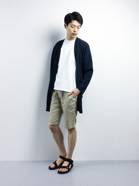 「REPIDO（リピード）のアイテム」を使った、Yさん（メンズ・184cm）の春コーディネート