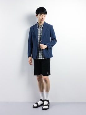 「Steven Alan（スティーブンアラン）のアイテム（ジャケット/アウター）」を使った、Yさん（メンズ・184cm）の春コーディネート