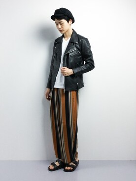 Yさん（メンズ・184cm）の春コーディネート