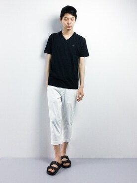 「Burner（バーナー）のアイテム」を使った、Yさん（メンズ・184cm）の春コーディネート