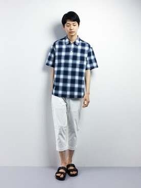「Burner（バーナー）のアイテム」を使った、Yさん（メンズ・184cm）の春コーディネート