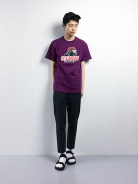 「YEVS（イーブス）のアイテム」を使った、Yさん（メンズ・184cm）の春コーディネート