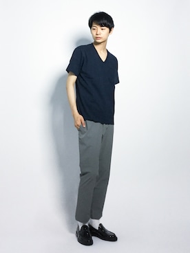 Yさん(メンズ・184cm)の夏コーディネート