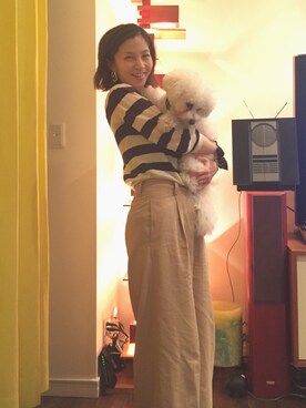 安田美沙子さんのコーディネート