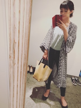 安田美沙子さんのコーディネート