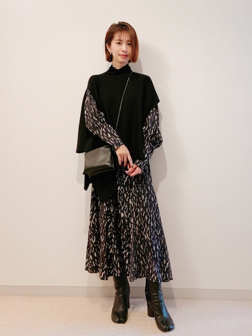 安田美沙子 Elendeekのワンピースを使ったコーディネート Wear