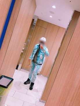 「三代目JSB風」｜小林竜也さん（メンズ・172cm）の夏コーディネート