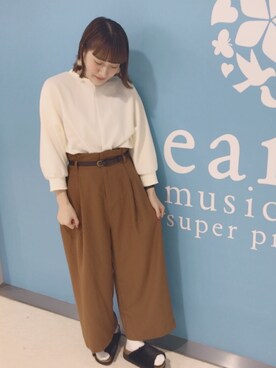 H a k iさん（レディース・154cm）の秋コーディネート