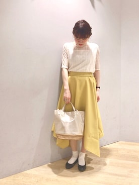 H a k iさん(レディース・154cm)の春コーディネート