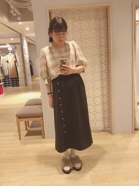 H a k iさん(レディース・154cm)の夏コーディネート