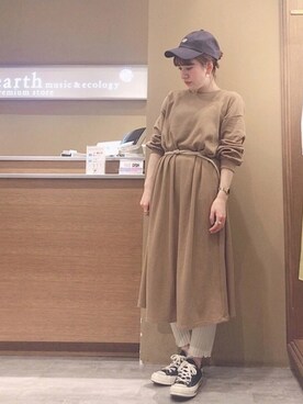 H a k iさん(レディース・154cm)の春コーディネート