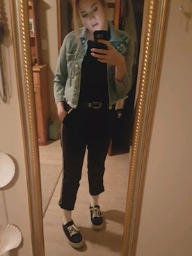 「H&M（エイチ・アンド・エム）のアイテム（アンサンブル）」を使った、Lydia Joanさん（レディース・168cm）の夏コーディネート