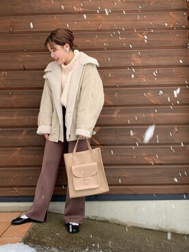 yukiさん（レディース・157cm）の冬コーディネート