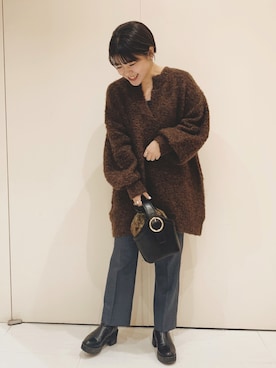 yukiさん（レディース・157cm）の冬コーディネート