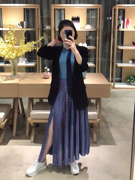 「HOGAN（ホーガン）のアイテム」を使った、casperさん（レディース・165cm）の春コーディネート