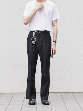 「アイテム（その他シューズ）」を使った、ゆうげんさん（メンズ・174cm・20代）の夏コーディネート