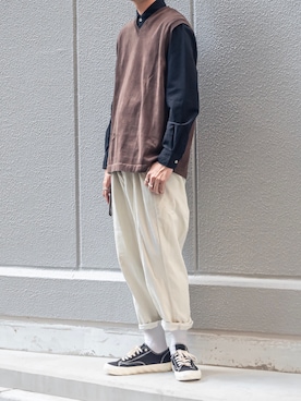 ゆうげんさん（メンズ・174cm）の秋コーディネート