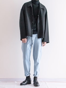 ゆうげんさん（メンズ・174cm）の冬コーディネート