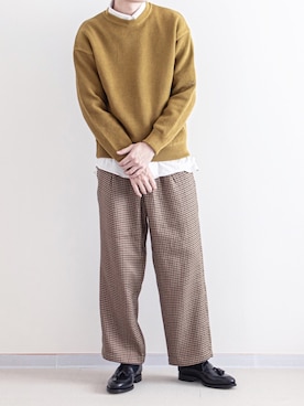 ゆうげんさん（メンズ・174cm）の冬コーディネート