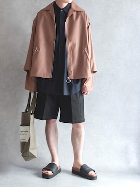 「アイテム（ブルゾン）」を使った、ゆうげんさん（メンズ・174cm・20代）の春コーディネート