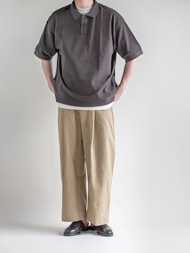 「アイテム（その他シューズ）」を使った、ゆうげんさん（メンズ・174cm・20代）の春コーディネート