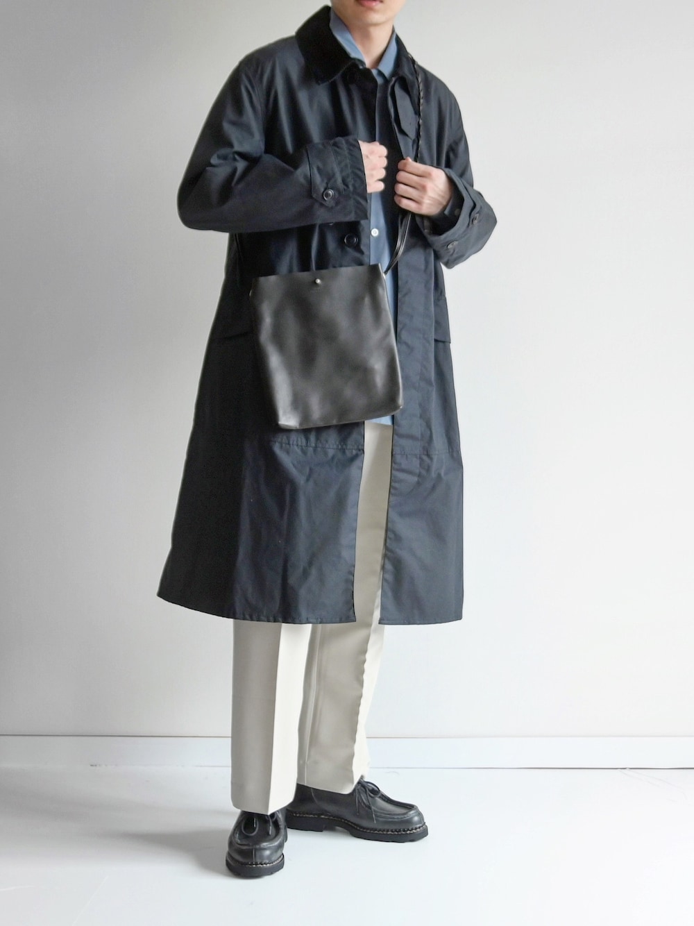 ジャケット・アウター Barbour Single Breasted Coat W/B Barbour[バブアー] SINGLE BREASTED COAT SHAPE MEMORY [MCA0564