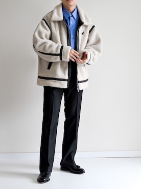 「アイテム（ブルゾン）」を使った、ゆうげんさん（メンズ・174cm・20代）の秋コーディネート