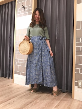 「Te chichi CLASSIC（テチチクラシック）のアイテム（シューズ）」を使った、Haruさん（レディース・144cm）の夏コーディネート