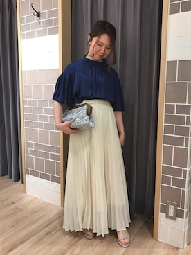 「アイテム（バッグ）」を使った、Haruさん（レディース・144cm）の夏コーディネート