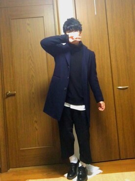 けいさん(メンズ・171cm)の冬コーディネート