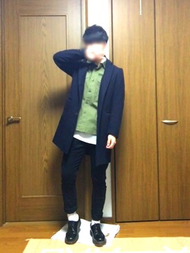 けいさん(メンズ・171cm)の冬コーディネート