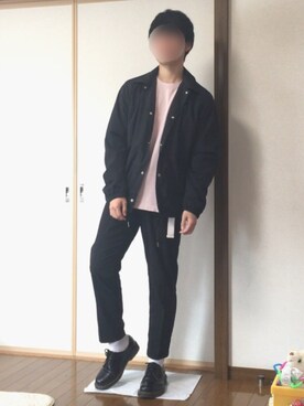 「Dr. Martens（ドクターマーチン）のDr.Martens (ドクターマーチン)/1461 3EYE GIBSON SHOES（その他シューズ）」を使った、けいさん（メンズ・171cm）の春コーディネート
