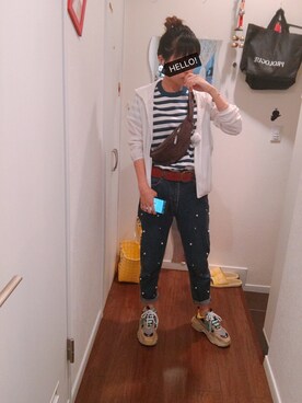 「Balanciagaのアイテム」を使った、licoleさん（レディース・162cm）の夏コーディネート