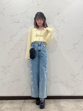 「でにむ」｜nagoさん（レディース・158cm）の春コーディネート
