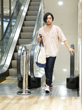 「アイテム（タンクトップ）」を使った、MURAさん（メンズ・171cm・30代）の春コーディネート