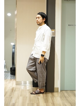 「MYSELF ABAHOUSE」｜MURAさん（メンズ・171cm）の春コーディネート