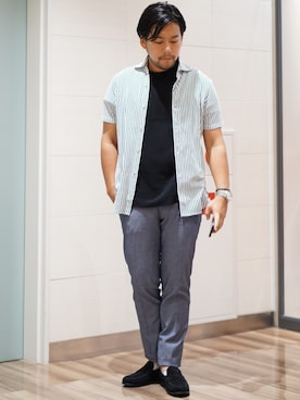 LE TRIO ABAHOUSE �N���t�B�O�{�bMURA����̃V���c/�u���E�X�u�iABAHOUSE�b�A�o�n�E�X�j�v���g�����R�[�f�B�l�[�g