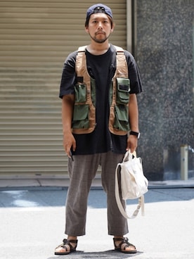 MURAさん（メンズ・171cm）の夏コーディネート