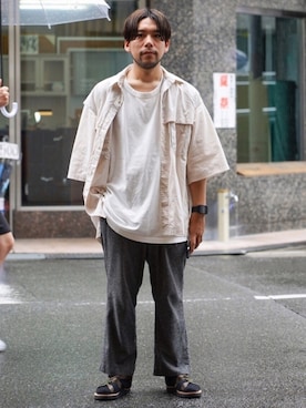 MURAさん（メンズ・170cm）の夏コーディネート