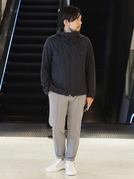 「DESIGNWORKS（デザインワークス）のアイテム（パンツ）」を使った、MURAさん（メンズ・171cm）の春コーディネート