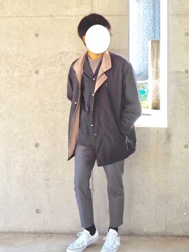 「YSL（ワイエスエル）のアイテム（ジャケット/アウター）」を使った、”ぽんた”さん（メンズ・173cm）の春コーディネート